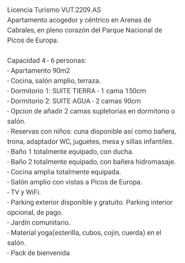 Apartamento Llar Del Cares Arenas De Cabrales Exterior foto